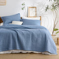 Bedsure King Quilt, Lightweight Soft Striped Comforter Bedding Set, All-Season by Unknown