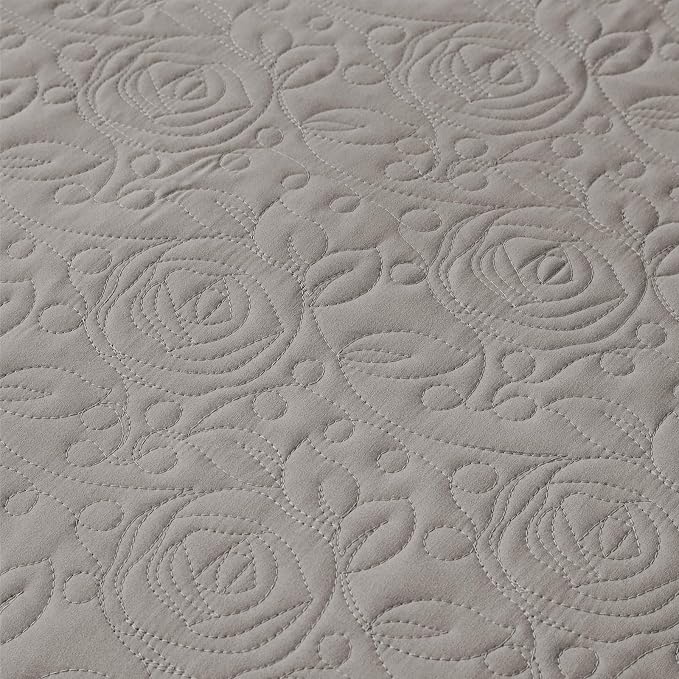 akkialla Rose Floral King Size Quilts, Quilt Bedding Set - Image 6
