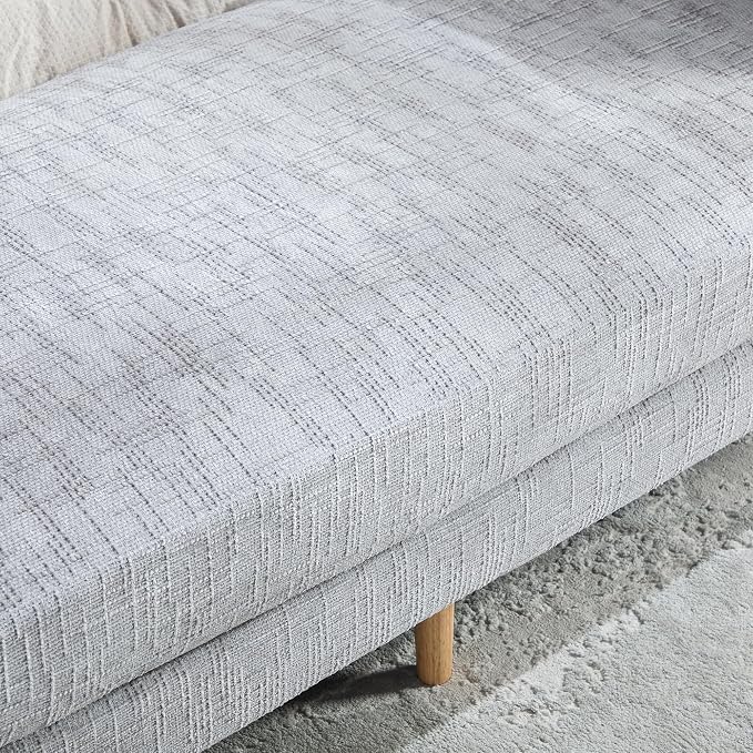 KEIKI 83.1" Upholstered End of Bed Bench - Image 7