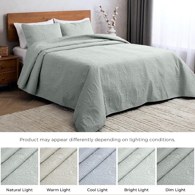 Mellanni Twin Bedspread Coverlet Set - Image 3