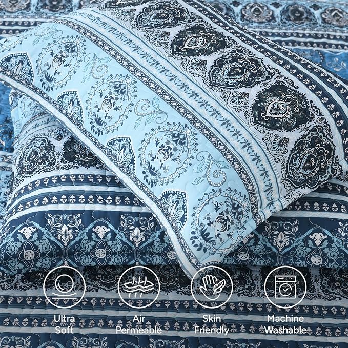 Blue Quilts Queen Size - Image 4