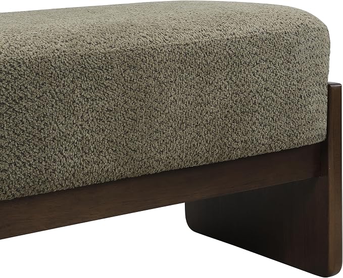 Christopher Knight Home Arden Minimalist Loop Yarn Fabric Dining Bench - Image 12