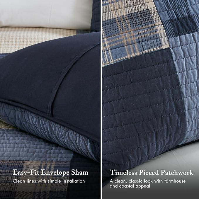 Woolrich Reversible Cotton Quilt Set - Image 5