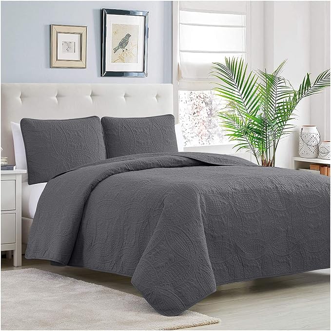 Mellanni Twin Bedspread Coverlet Set - Image 4