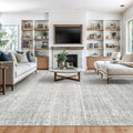 8x10 Area Rugs for Living Room, Large Washable Rug Non Slip, Thin & Lighweight by Valenrug