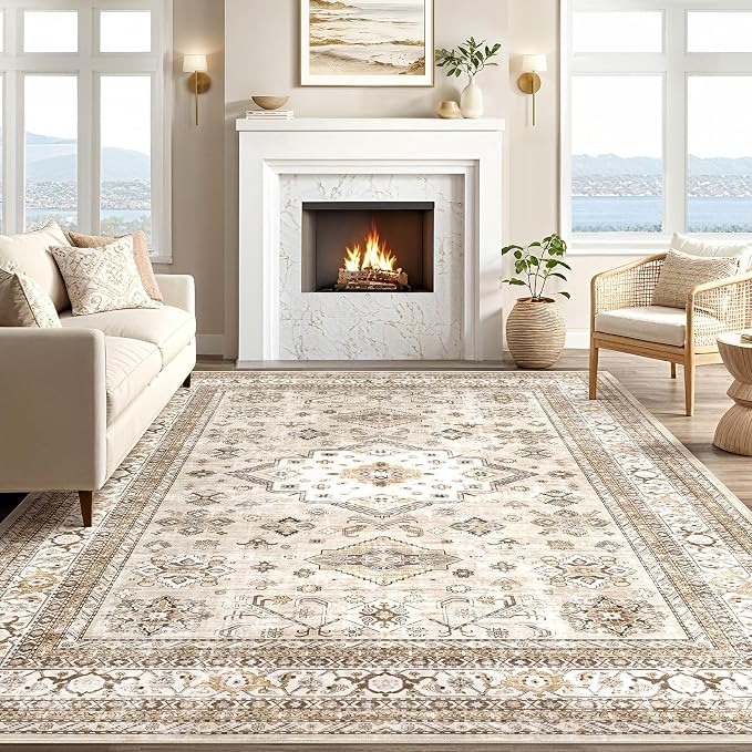cotiled 5x8 Area Rug for Living Room, Traditional, Dining Room, and Home Office - Image 6