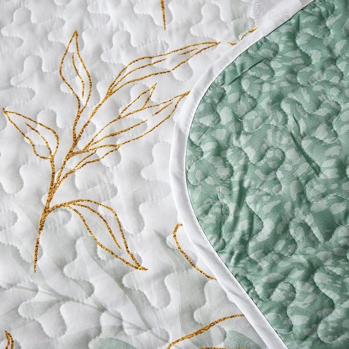Anibedding Full Quilt Set, Lightweight Quilted Bedspread - Image 4