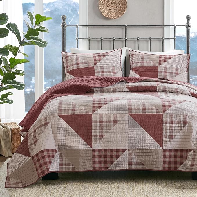 Woolrich Reversible Coverlet Set by Unknown