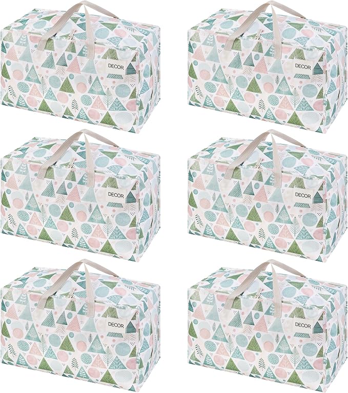 VENO 6 Pack Extra Large Heavy Duty Moving Bags by Veno