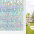 Stained Glass Window Privacy Film Static Cling Mosaic 35.4inx13.1ft | by FILMGOO