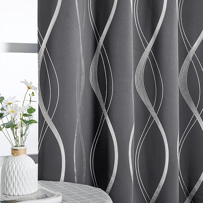 NICETOWN Blackout Short Curtains Panels by NICETOWN