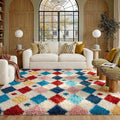 Soft Shag Rug 5x8 for Living Room High Pile Non-Slip Fluffy Carpet | Machine by PureCozy
