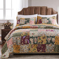 Greenland Home Antique Chic 100% Cotton Authentic Patchwork Quilt Set, by GreenlandHome
