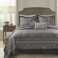 Madison Park Queen Quilt Bedding Set, Traditional Jacquard Damask, Lightweight by MADISONPARK