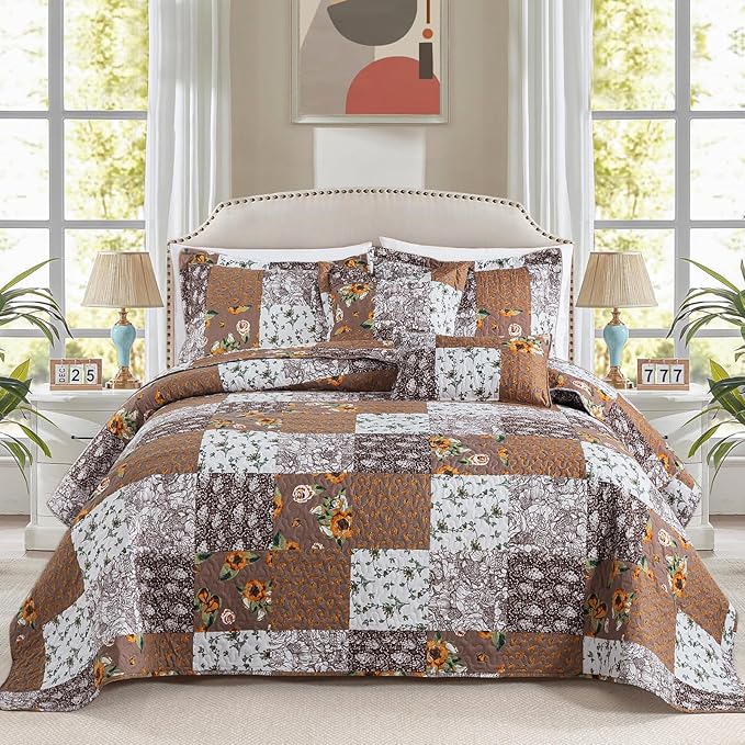 BEDIFANY Cotton FLL King Quilt Set by BEDIFANY