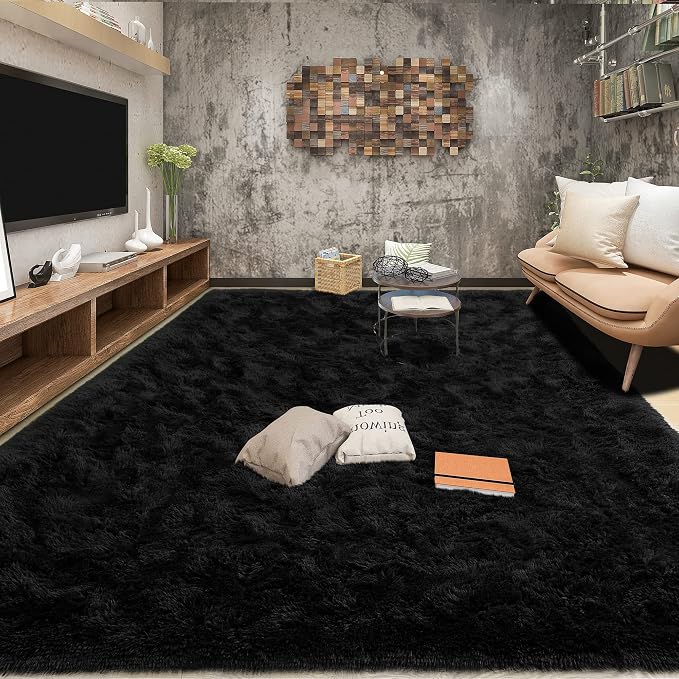 Area Rugs 10x14 for Living Room, Super Soft Fluffy Rugs for Bedroom, Modern by Tepook