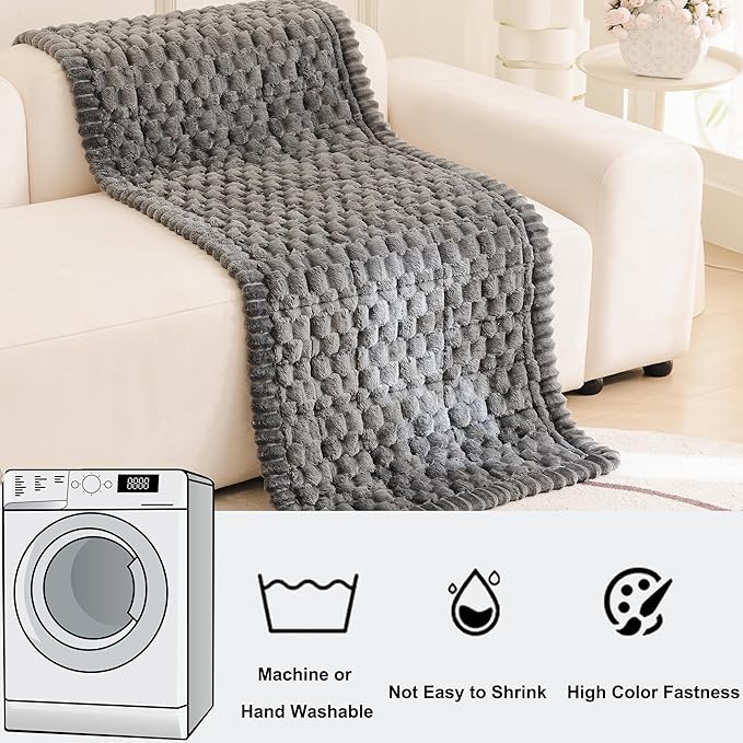 Mivnue Pet Couch Cover, Couch Covers for Dogs, Washable Dog Sofa Covers Couch Protector, Fuzzy Non Slip Couch Slipcover Pet Friendly