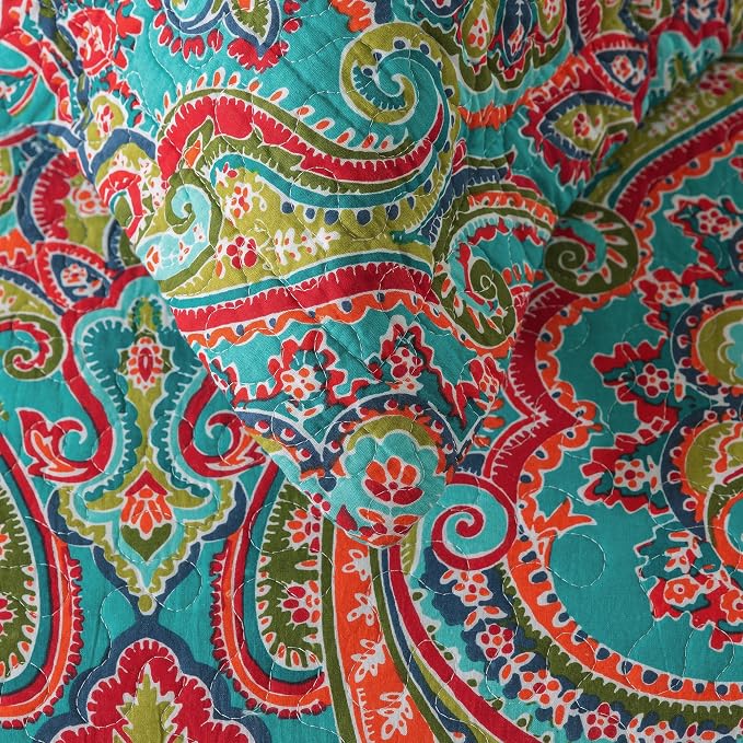Etwel Lightweight Cotton California King Quilt Set - Image 7