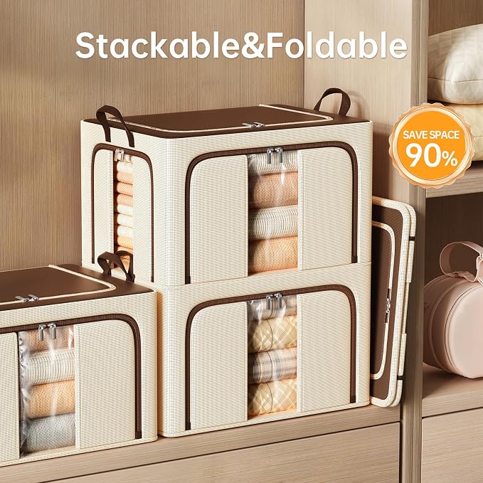 3 Openings Clothes Storage Bins - Image 4