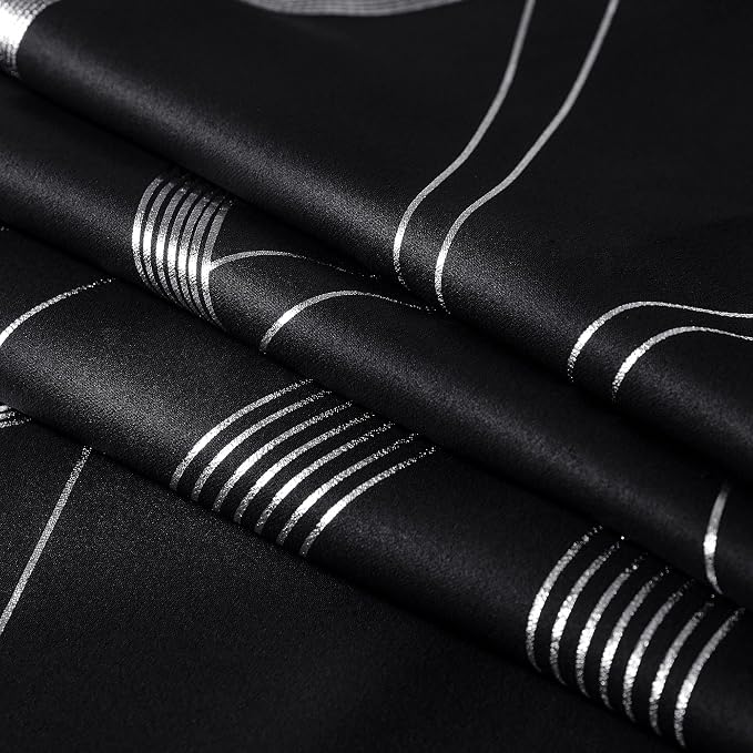 NICETOWN Black Out Curtains for Small Window, 2 Panels, 42 inches Wide by 40 - Image 8