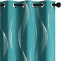 Deconovo Curtains for Living Room, Pattern Blackout Curtains 72 Inches Long | by Unknown