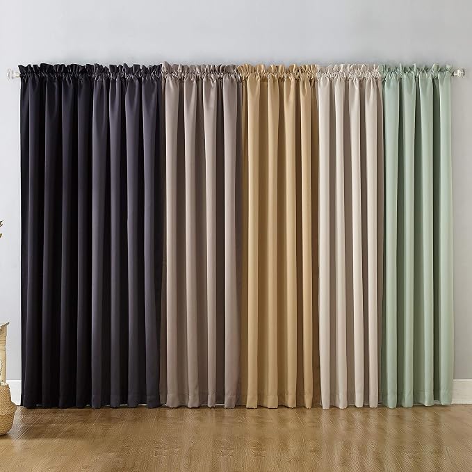 Sun Zero Oslo Theater Grade Extreme Total Blackout Rod Pocket Curtain Panel - Image 9