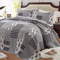 Quilt Set Full/Queen Size 3 Piece Bedspread Coverlet Lightweight Comforter by LEAONME