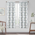 Eclipse Kendall Modern Blackout Thermal Rod Pocket Window Curtain, Insulating & by EclipseCurtains