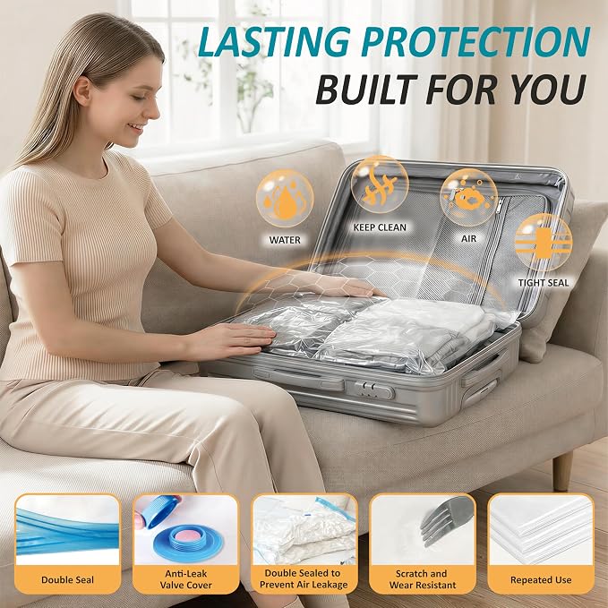 Travel Vacuum Storage Bags - Image 6