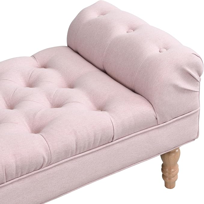 Christopher Knight Home Teaki Mid-Century Modern Upholstered Ottoman Bench - Image 10