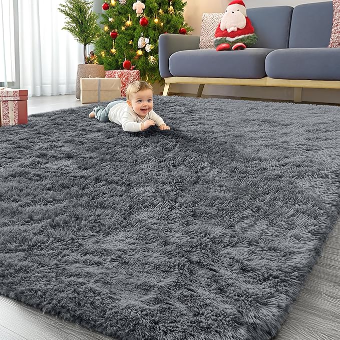 OLANLY 10x14 Machine Washable Large Area Rugs by OLANLY