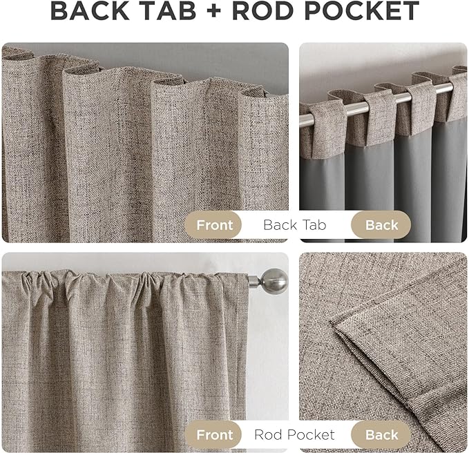 Joydeco Blackout Curtains for Bedroom - Image 6