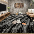 Fluffy Large Rugs for Living Room, 8x10 Area Rugs for Bedroom, Modern Shag by Tepook