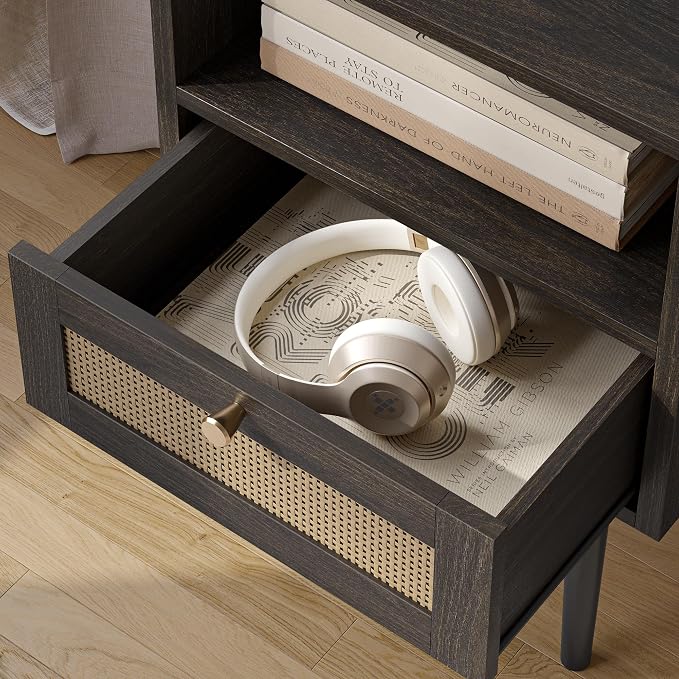MECHYIN Night Stand Set 2, Nightstands Set of 2 - Image 5