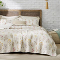 Bedsure Fall Quilts Queen Size, Reversible Botanical Floral Comforter | Autumn by Unknown