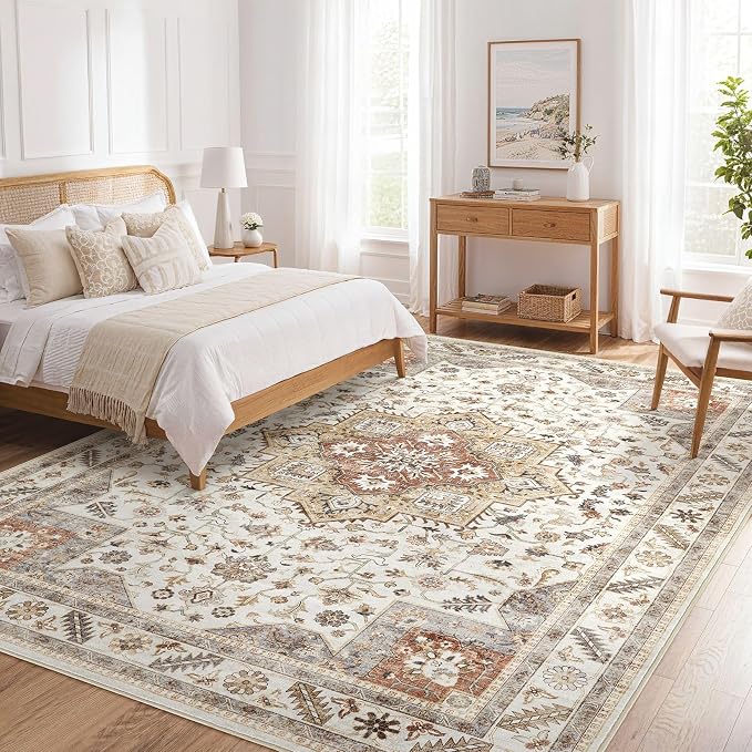 cotiled 10x14 Area Rug for Living Room, Traditional, Dining Room, and Home - Image 9