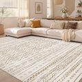 Nakagishi Area Rug Living Room Rugs: 9x12 Large Soft Machine Washable Boho by NakagishiAreaRug