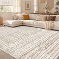 Nakagishi Area Rug Living Room Rugs: 5x7 Large Soft Machine Washable Boho by NakagishiAreaRug