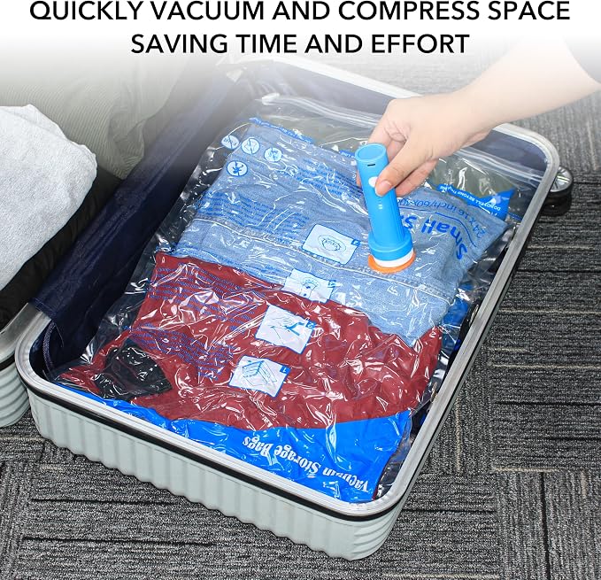 16 Pack Vacuum seal bags for clothing - Image 2