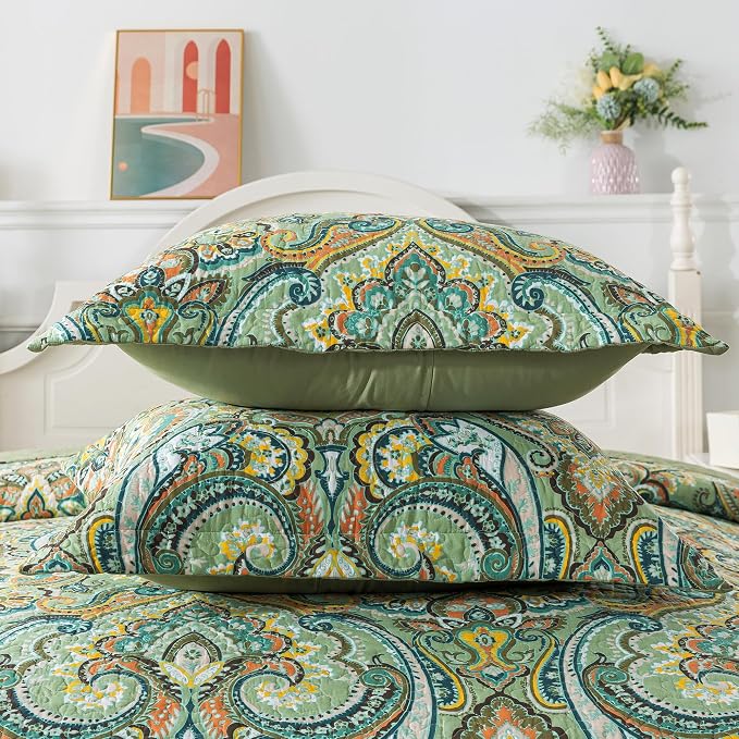 Etwel Lightweight Cotton Queen Size Quilt Set - Image 6
