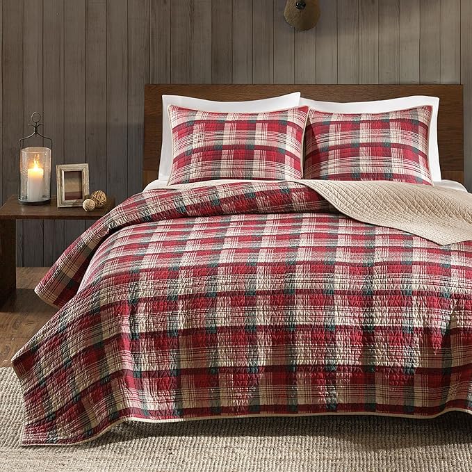 Woolrich Reversible Quilt Cabin Lifestyle Design by Unknown