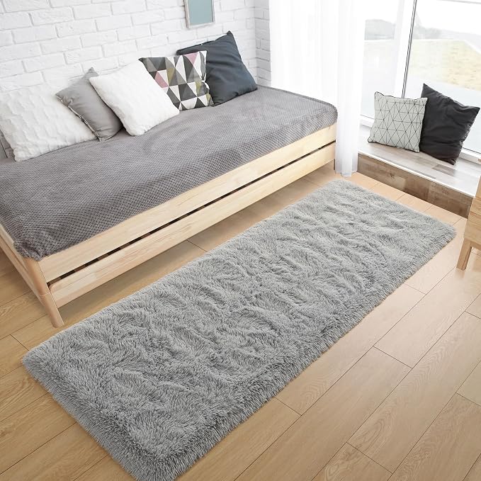 Soft Runner Rugs for Bedroom 2x6 ft - Image 2