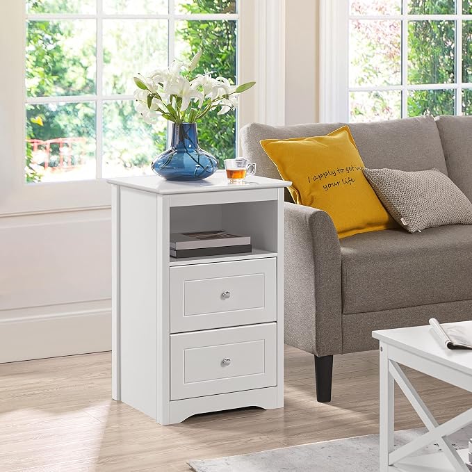 Yaheetech Tall Nightstand for Bedroom - Image 4