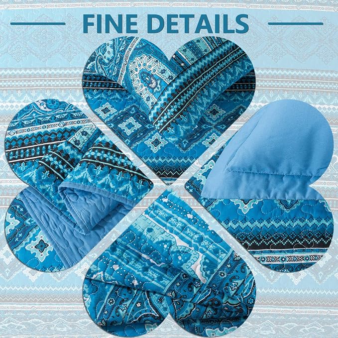 VAPUTAR Cotton Quilt Queen Size Bedding Set - Image 4