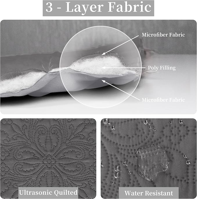 Easy-Going Reversible Quilt Set Full/Queen, Bedspread - Image 5