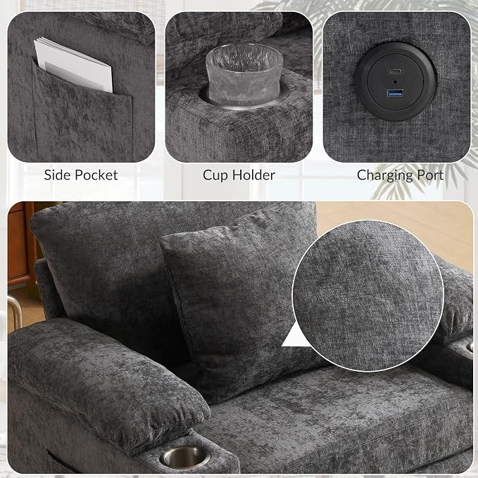 GRAINELL 58" Oversized Chair - Image 3