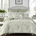 Laura Ashley - Twin Comforter Set, Soft & Reversible Cotton Bedding, Medium by Unknown