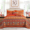 VAPUTAR Cotton Quilt Twin Size Bedding Set, 2 Pieces Twin Quilt Bedding Set | by VAPUTAR