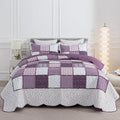 Etwel Lightweight Patchwork Queen Size Quilt Set by Unknown