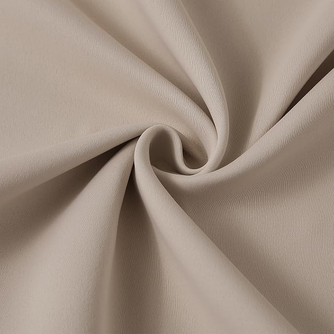 Pinch Pleated Window Curtain Panels 138 Inches Long Light Blocking Solid - Image 7